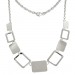 Silberdream SilberDream Collier Kette Square 925 Vollsilber 45cm Halskette SDK411