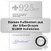 Silberdream SilberDream Fußkette Indische Hand 25cm Damenschmuck 925er Silber SDF8002T Neueste Mode