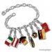 Silberdream SilberDream 925 Charm Flagge Schweiz Armband Anhänger FC703 Kauf eins, bekomm eins gratis