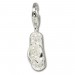 Silberdream SilberDream 925 Charm FlipFlop weiß Armband Anhänger FC217W