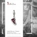 Silberdream SilberDream Glitzer Charm Sneaker lila Zirkonia Kristalle 925 GSC515V Tiefpreis