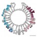Silberdream SilberDream Glitzer Charm Kleid lila Zirkonia Kristalle GSC520V Wochenangebot