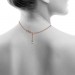 Silberdream SilberDream Collier Kette rose vergoldet 925 Silber Damen 45cm SDK22545E Online