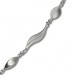 Silberdream SilberDream Collier Kette Wave 925 Silber 45cm Halskette SDK410 Versandkostenfrei