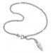 Silberdream SilberDream 26cm Fußkette Flügel 925 Silber SDF003 Neuheiten