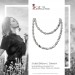 Silberdream SilberDream Collier Tropfen 925 Silber cutt matt 45cm Kette SDK4794O Räumungsverkauf