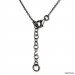 Silberdream SilberDream Collier Kette Knoten geschwärzt 925 Silber Damen 44cm-47cm SDK11244S Kostenlose Rückgabe