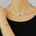 Silberdream SilberDream Collier Kette Fantasie 925 Silber 45cm Halskette Damen SDK468J Nur für heute