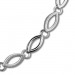 Silberdream SilberDream Collier Kette Oval 925er Silber 44cm Damen Halskette SDK466J zollfrei