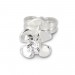 Silberdream SilberDream Ohrringe Blume weiß 925 Silber Ohrstecker SDO508W Sonderangebot
