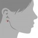 Silberdream SilberDream Ohrstecker Blatt orange 925er Glitzer Kristalle GSO602O Rabatt