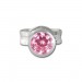 Silberdream SilberDream Ohrringe Zirkonia rosa 3mm 925 Silber Ohrstecker SDO5533A Versandkostenfrei