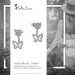 Silberdream SilberDream Ohrstecker Dangle Ear Cuff Schmetterling 925 Silber Ohrringe GSO448W Großer Ausverkauf