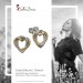 Silberdream SilberDream Ohrstecker Herz vergoldet 925 Silber Damen Ohrringe SDO452Y Online Shopping