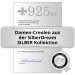 Silberdream SilberDream Creole Triple Zirkonia weiß 925 Sterling Silber Damen SDO4367W Online Outlet