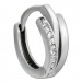 Silberdream SilberDream Creole Lines Zirkonia weiß matt 925 Sterling Silber Damen SDO4409W Zeitlich begrenztes Angebot