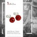 Silberdream SilberDream Ohrstecker Halbkugel rot 925er Glitzer Kristalle GSO217R Tägliche Deals