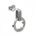 Silberdream SilberDream Glitzer Ohrstecker Circle Zirkonia weiß 925 Silber Ohrring GSO508W Sonderangebote