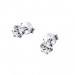Silberdream SilberDream Ohrstecker Zirkonia weiß 925 Silber Ohrring SDO8503W