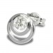 Silberdream SilberDream Ohrring Kreise Zirkonia weiß 925 Silber Ohrstecker SDO542W Kostenlose Rückgabe