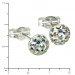 Silberdream SilberDream Ohrstecker Halbkugel kristall Glitzer Kristalle GSO221Z Zeitbegrenzte Promotion