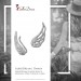 Silberdream SilberDream Ear Cuff Flügel Zirkonia Ohrringe Ohrklemme 925 Silber GSO410W Bis zu 65% Rabatt