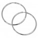 Silberdream SilberDream Creole Simply 60mm Ohrring 925 Silber Echtschmuck SDO072