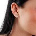 Silberdream SilberDream Ohrhänger Durchzieher Zirkonia weiß 5mm 925 Silber SDO5965W Bis zu 55% Rabatt