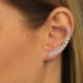 Silberdream SilberDream Ear Cuff 11 Zirkonias Ohrringe Ohrklemme 925 Silber GSO415W 50% Rabatt mit kostenlosem Versand