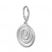 Silberdream SilberDream Ohrhänger Oval Zirkonia weiß 925 Silber Ohrring SDO364S Sonderangebot