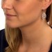 Silberdream SilberDream Ohrhänger Oval Zirkonia weiß 925 Silber Ohrring SDO364S Sonderangebot