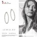 Silberdream SilberDream Creole Diamantschliff 6cm 925 Sterling Silber Damen Ohrring SDO67366 Begrenztes Angebot