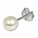 Silberdream SilberDream Ohrstecker Süßwasser Perle weiß 6mm 925 Silber SDO106W Online Shopping