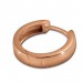 Silberdream SilberDream Creole rose vergoldet Ohrring 925 Sterling Silber Schmuck SDO0017E Saisonschlussverkauf