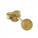Silberdream SilberDream Ohrstecker vergoldet Kugel 3mm diamantiert 925er Ohrring SDO9513Y Cyber Monday
