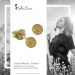 Silberdream SilberDream Ohrstecker vergoldet Kugel 3mm diamantiert 925er Ohrring SDO9513Y Cyber Monday