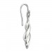 Silberdream SilberDream Ohrhänger Zopf 925 Sterling Silber Damen Ohrringe SDO6717J Weihnachtsangebot