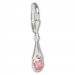 Silberdream SilberDream Ohrhänger Stein rosa Ohrring 925 Silber SDO514A Osterangebot