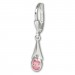 Silberdream SilberDream Ohrhänger Stein rosa Ohrring 925 Silber SDO514A Osterangebot