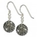 Silberdream SilberDream Glitzer Ohrhänger 925 Zirkonias grau GSO202 Online Outlet