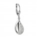 Silberdream SilberDream Ohrhänger Drops 925er Sterling Silber Damen SDO4395O Blitzangebot