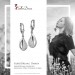 Silberdream SilberDream Ohrhänger Drops 925er Sterling Silber Damen SDO4395O Blitzangebot