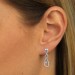 Silberdream SilberDream Ohrhänger Liebe Zirkonia 925 Sterling Silber Damen Ohrring GSO453W Sonderangebote