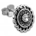 Silberdream SilberDream Ohrstecker Ornament Zirkonia weiß 925er Silber Damen SDO8517W Super Sparpreis