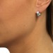 Silberdream SilberDream Creole Glanz eckig 925 Sterling Silber Ohrring SDO347S JETZT KAUFEN
