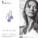 Silberdream SilberDream Ohrhänger Rondell Zirkonia lila 925 Silber SDO8602V Letzte 2 Tage