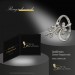 Silberdream GoldDream Gold Ring Gr.56 Ranke Zirkonia 333er Weißgold GDR515J56 Begrenzt auf 3 Tage
