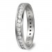 Silberdream GoldDream Gold Ring Gr.56 Zirkonia weiß 333er Weißgold GDR520J56