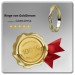 Silberdream GoldDream Gold Ring Twisted Gr.54 Zirkonia weiß 333er Gelbgold GDR540Y54 Online