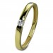 Silberdream GoldDream Gold Ring Classic Gr.56 Zirkonia weiß 333er Gelbgold GDR535Y56